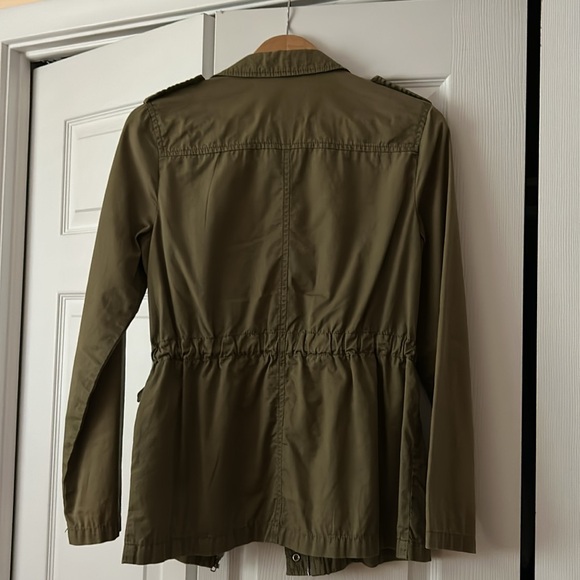Green utility jacket (S) - Picture 3 of 3